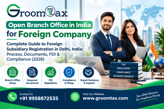 Open Branch Office in India for Foreign Company