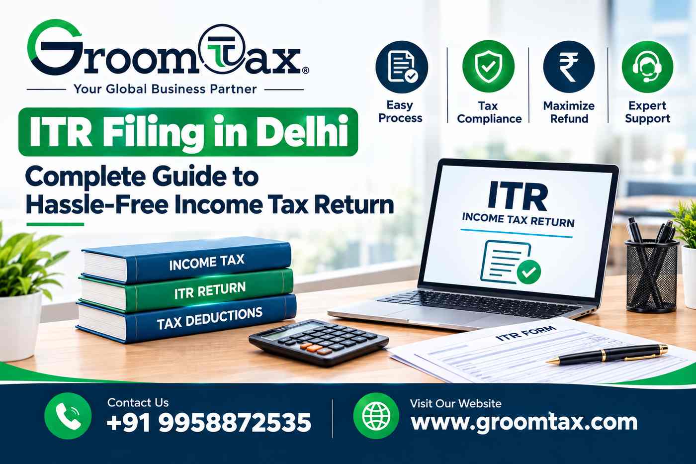 ITR Filing in Delhi – Complete Guide to Hassle-Free Income Tax Return