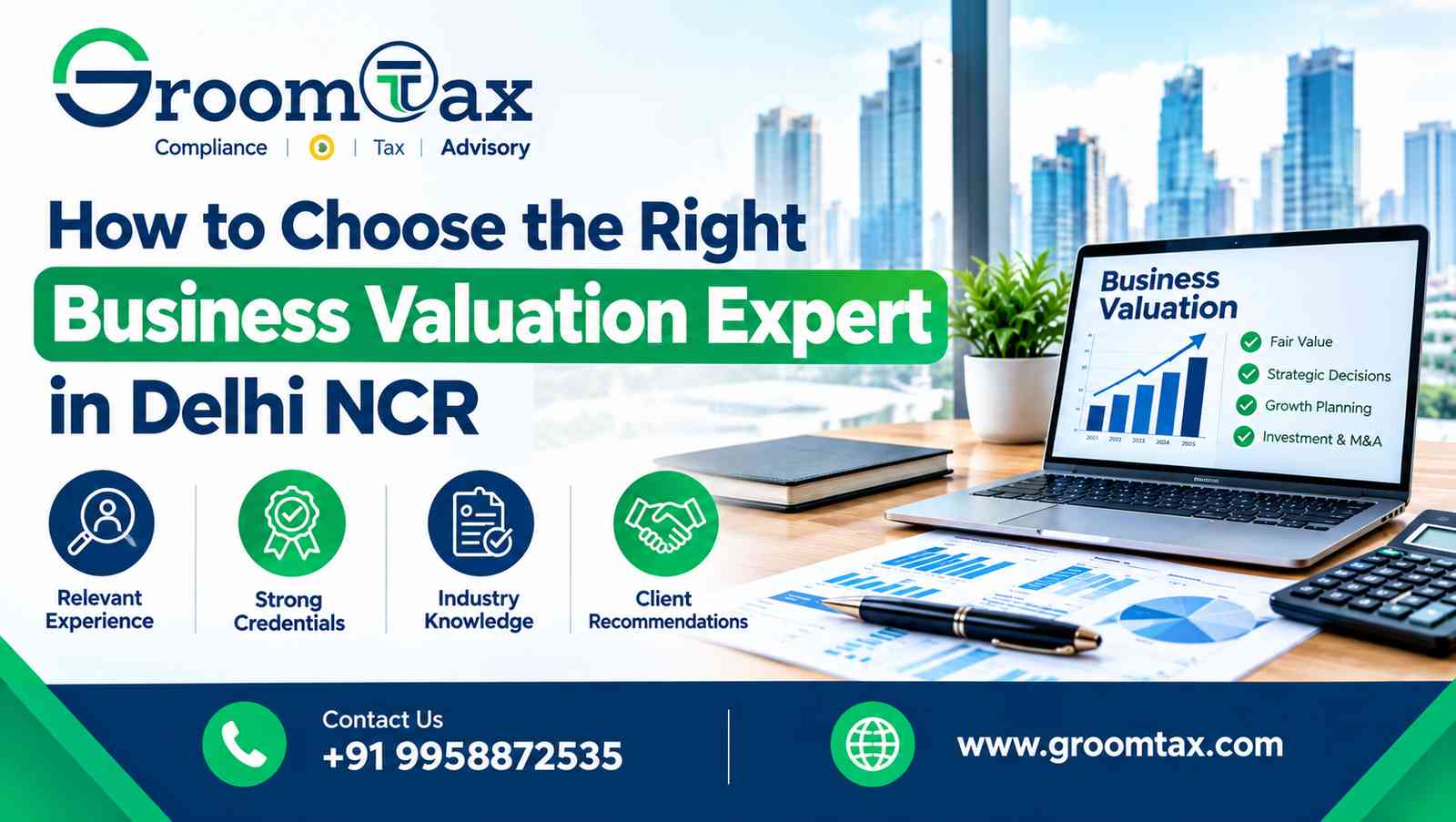 How to Choose the Right Business Valuation Expert in Delhi NCR