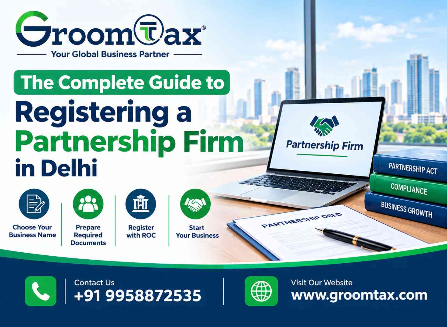 The Complete Guide to Registering a Partnership Firm in Delhi