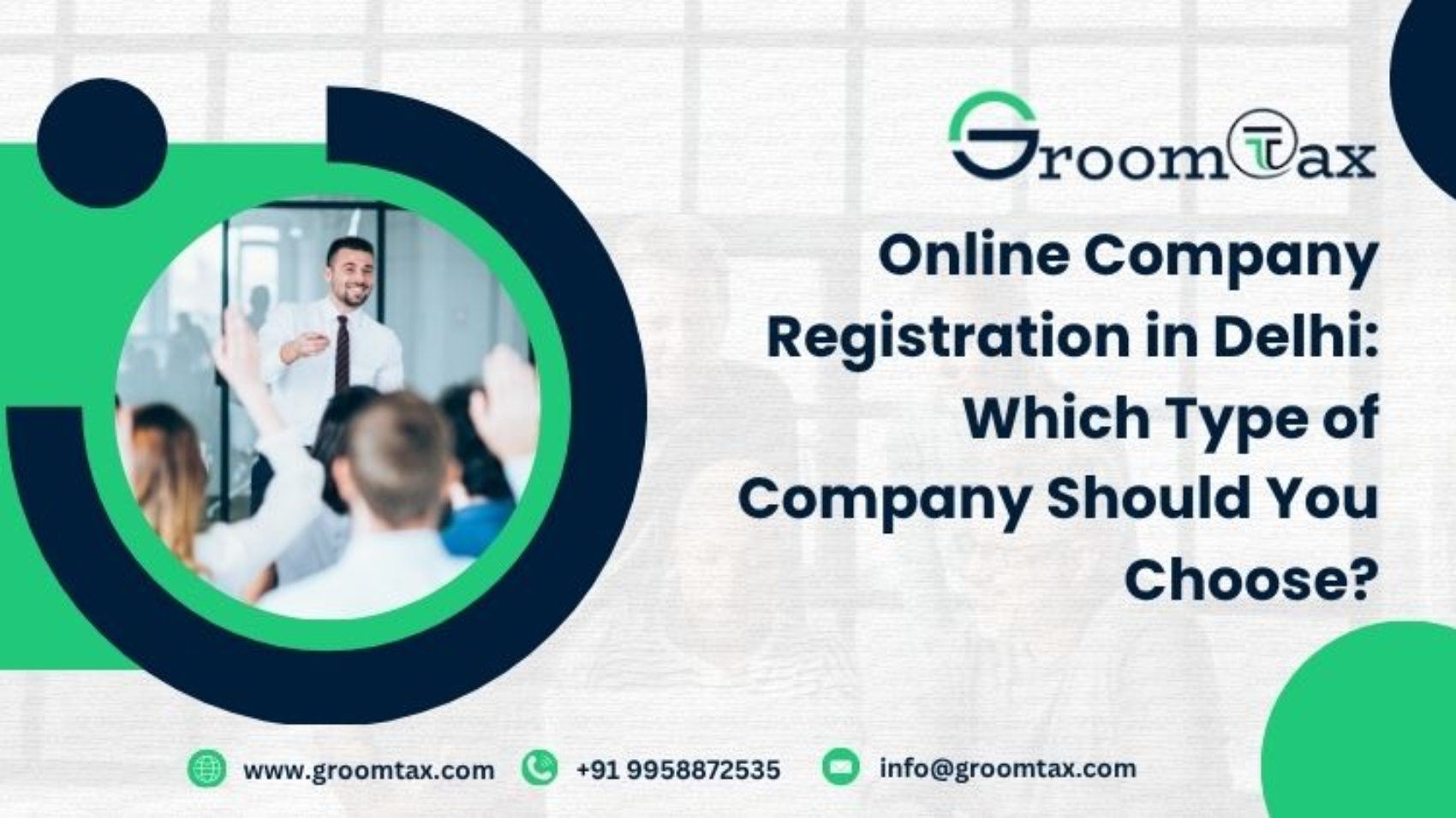 Online Company Registration in Delhi Which Type of Company Should You Choose