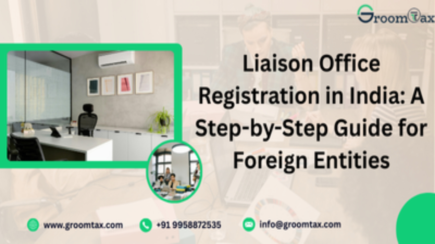 Liaison Office registration approval document with RBI stamp and UIN number on clipboard.