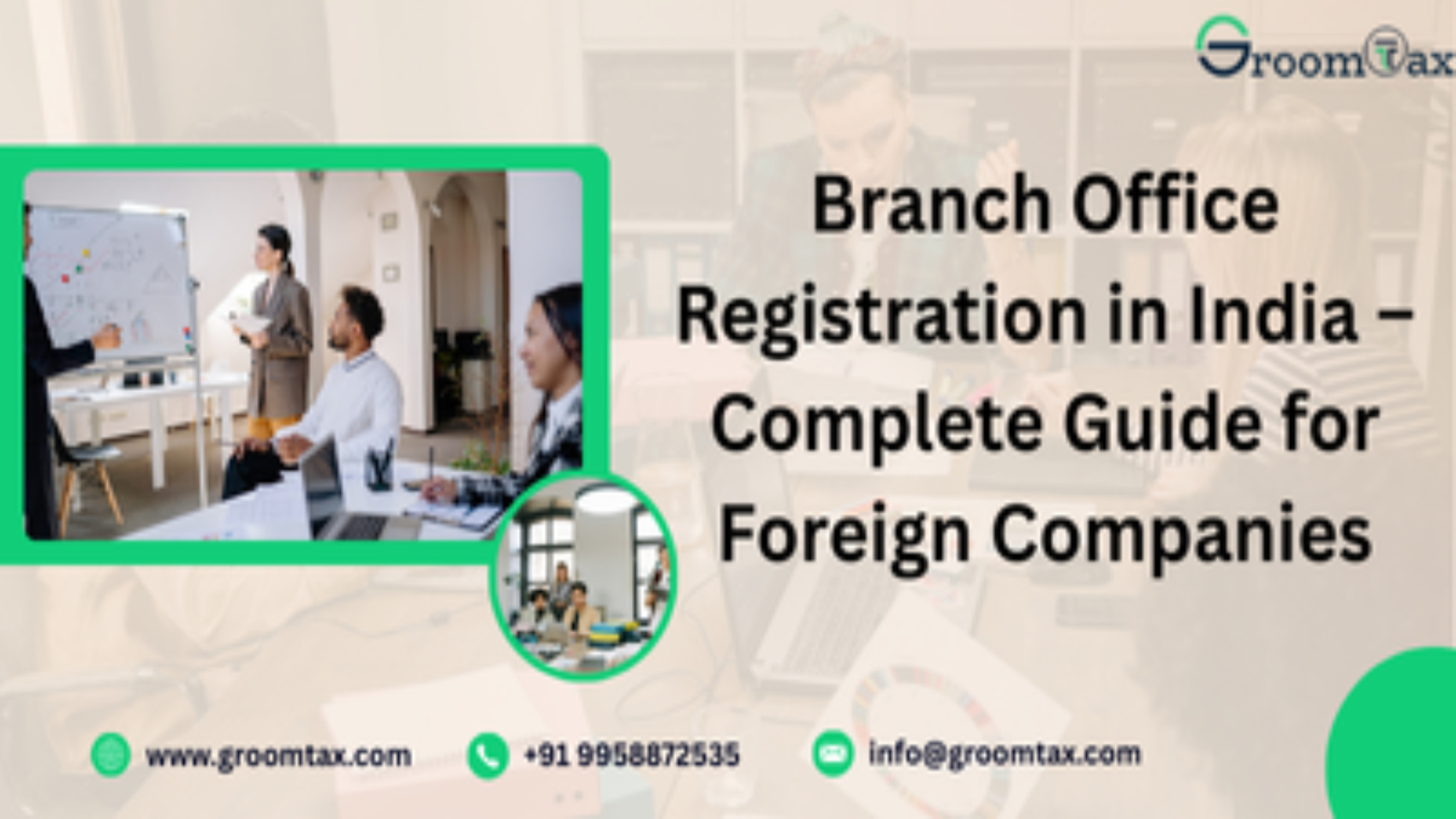 Branch office registration in India process for foreign companies expanding business