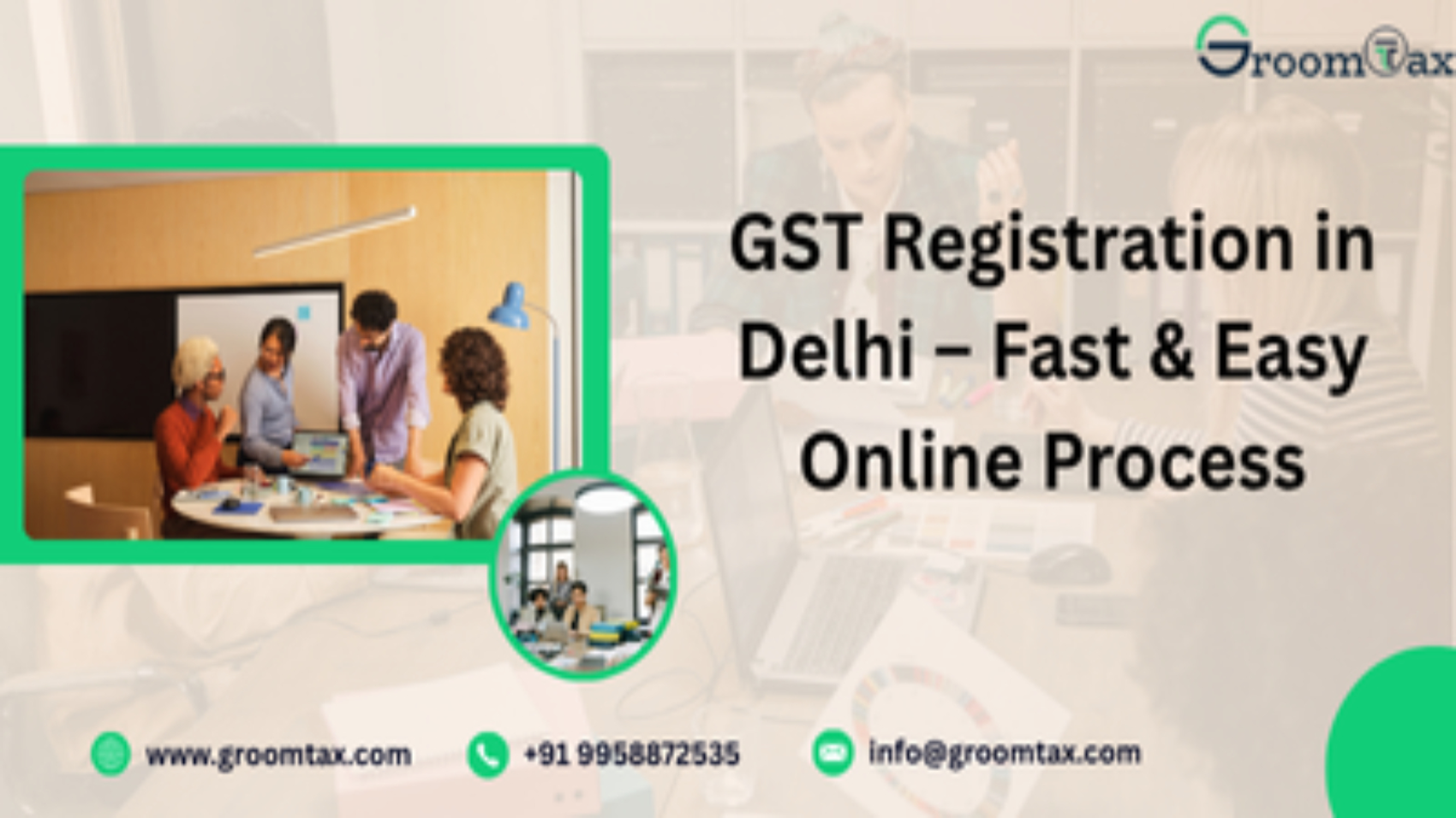 GST Registration in Delhi online process for businesses