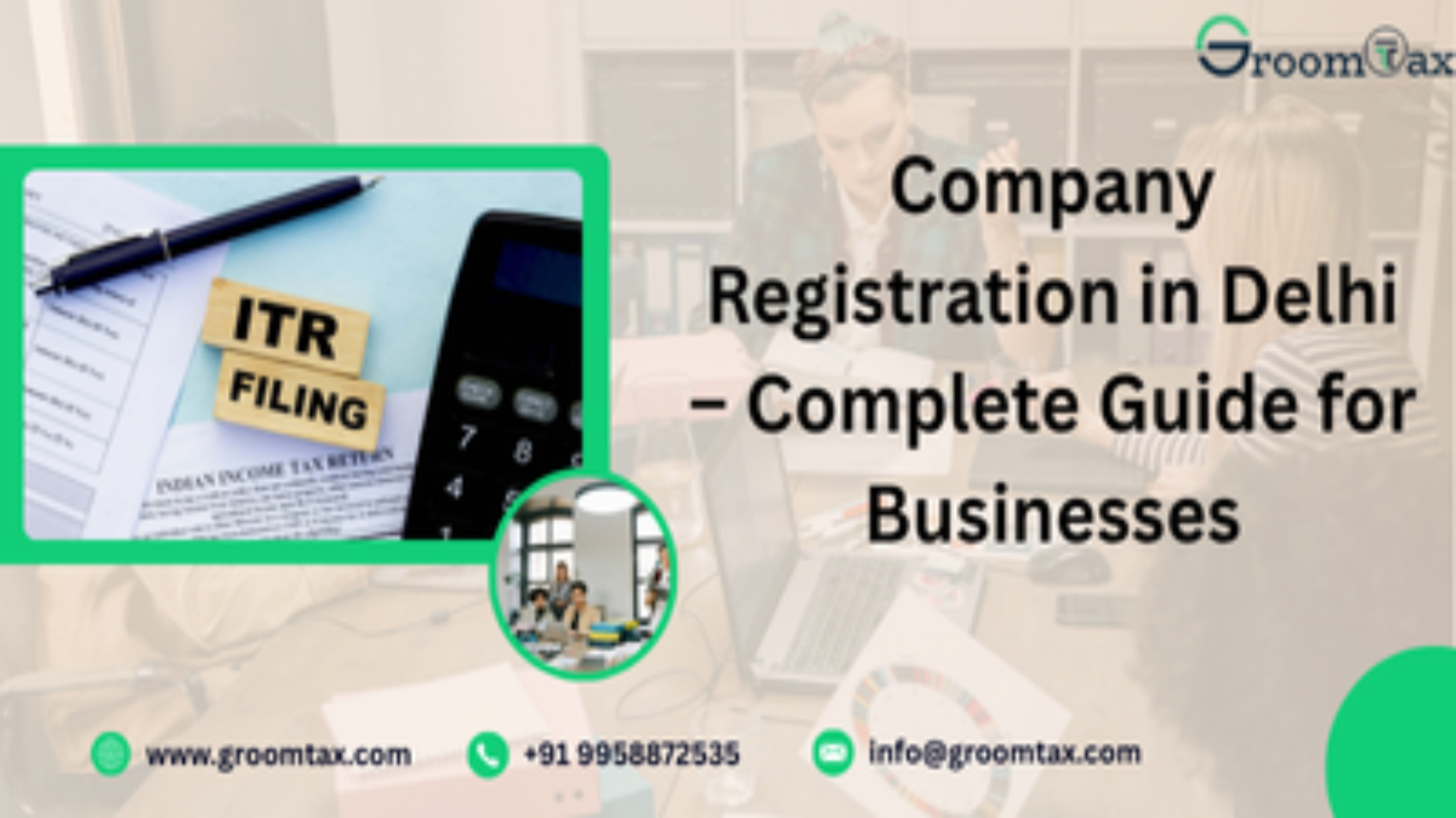 Company Registration in Delhi process with business documents and professional consultation