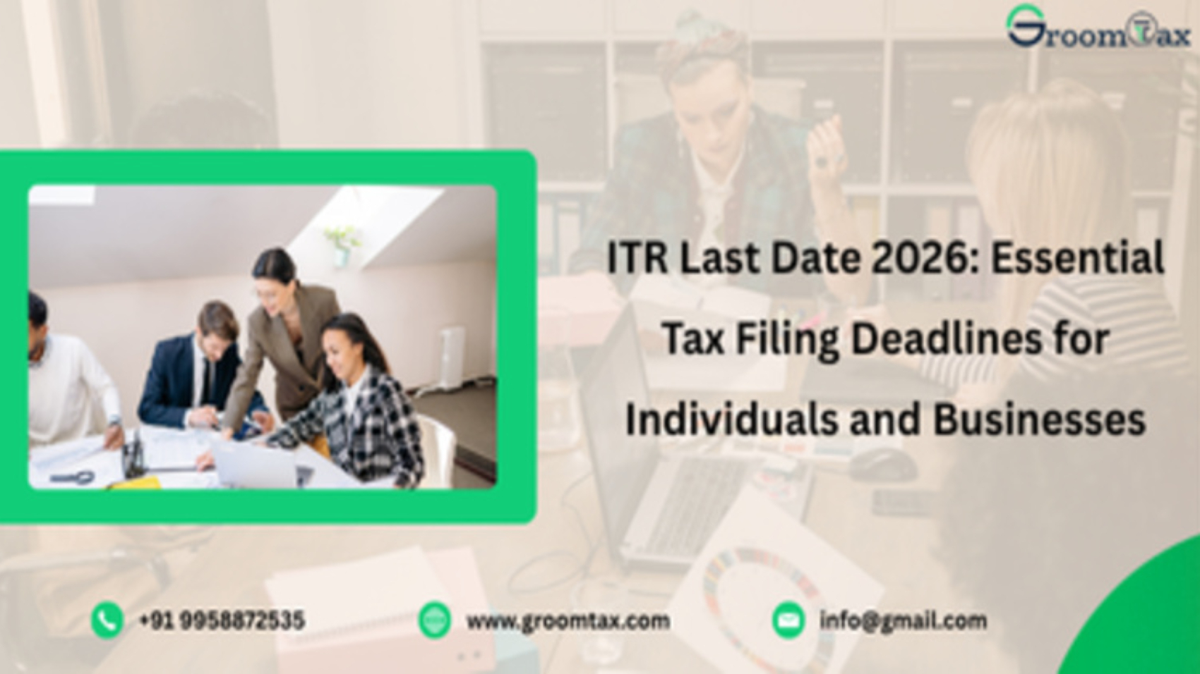 ITR Filing Last Date 2026 for FY 2025-26 and AY 2026-27 Income Tax Return Filing Guide