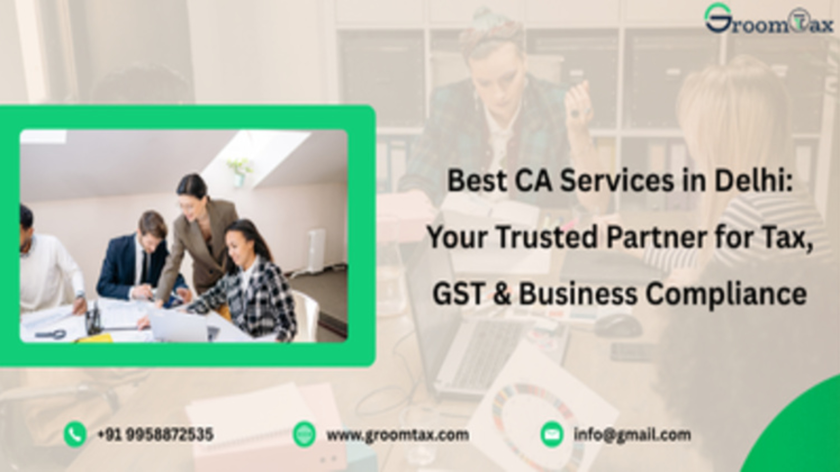 Best CA Services in Paschim Vihar Delhi for GST Registration ITR Filing and Company Registration